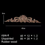 ornement decoratif bois fleur sculpte naturel classique baroque noel valentin mariage halloween pâques anniversaire