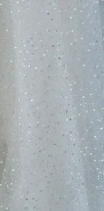voile mariée blanc paillettes dorées classique bride prom wedding romantique original bohème trendy