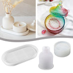 vase silicone bougie blanc rayures moderne arrangement table tổ chứcFLOW (Only the valid 14
