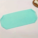 gant bain exfoliant bleu vert violet rose blanc durable réutilisable absorbant