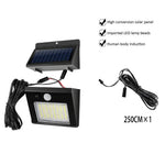 lampe solaire jardin noir panneau bleu led blanc ip65 moderne capteur mouvement contemporainextérieur
