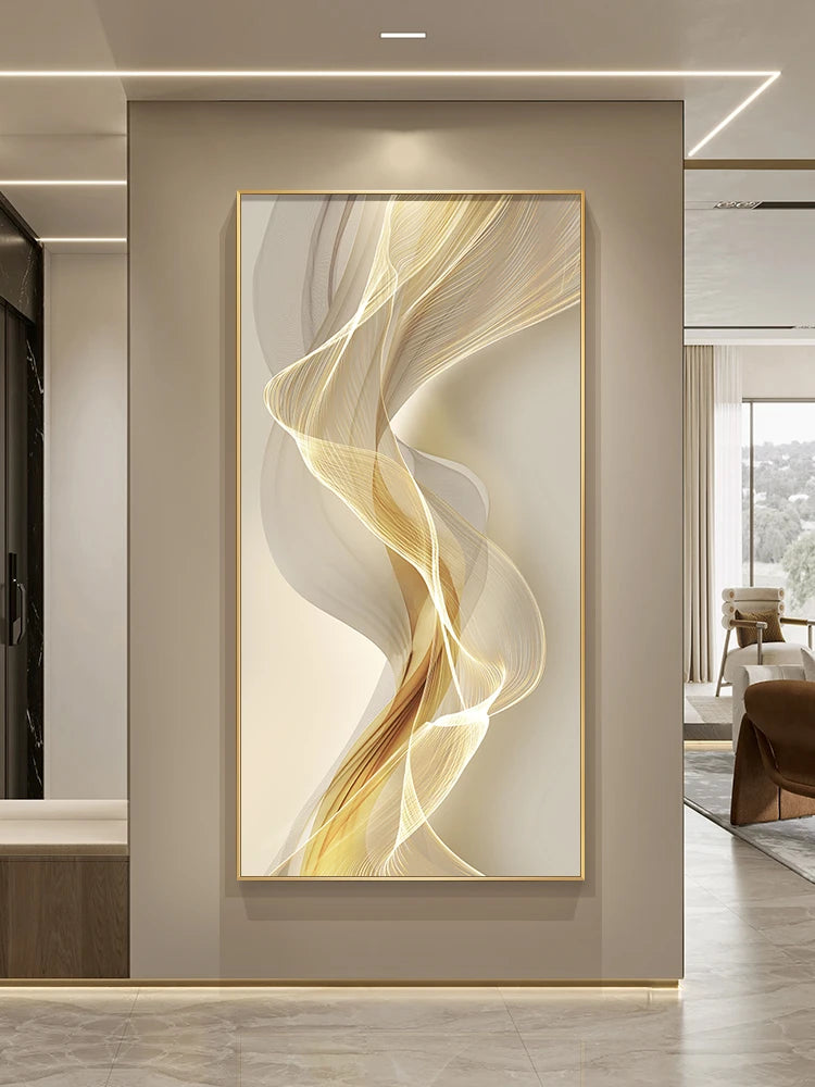 Applique murale LED design minimaliste noire pour salon