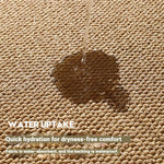 tapis anti dérapant polyester solide rustique moderne cuisine salle bain porte chambre extérieurintérieur