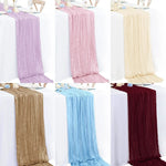 table table violet rose beige crepe plissé classique boho chic opacité lavable machine bleu