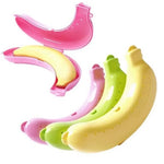 boîte rangement bananes moderne vert rose jaune clips fruits écologique portable