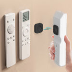supports magnétiques télécommandes tv blanc noir respectueux environnement murale adhesive backing moderne minimaliste