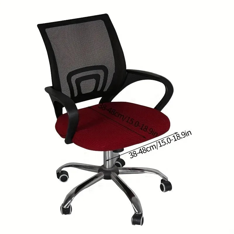 chaise moderne coussin remplacement adhésif noir beige vert rouge maille géométrique elasthanne polyester