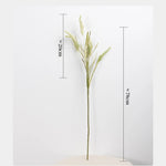 décoration intérieure plante artificielle herbe jaune beige vert rose moderne opaque 20cm 78cm