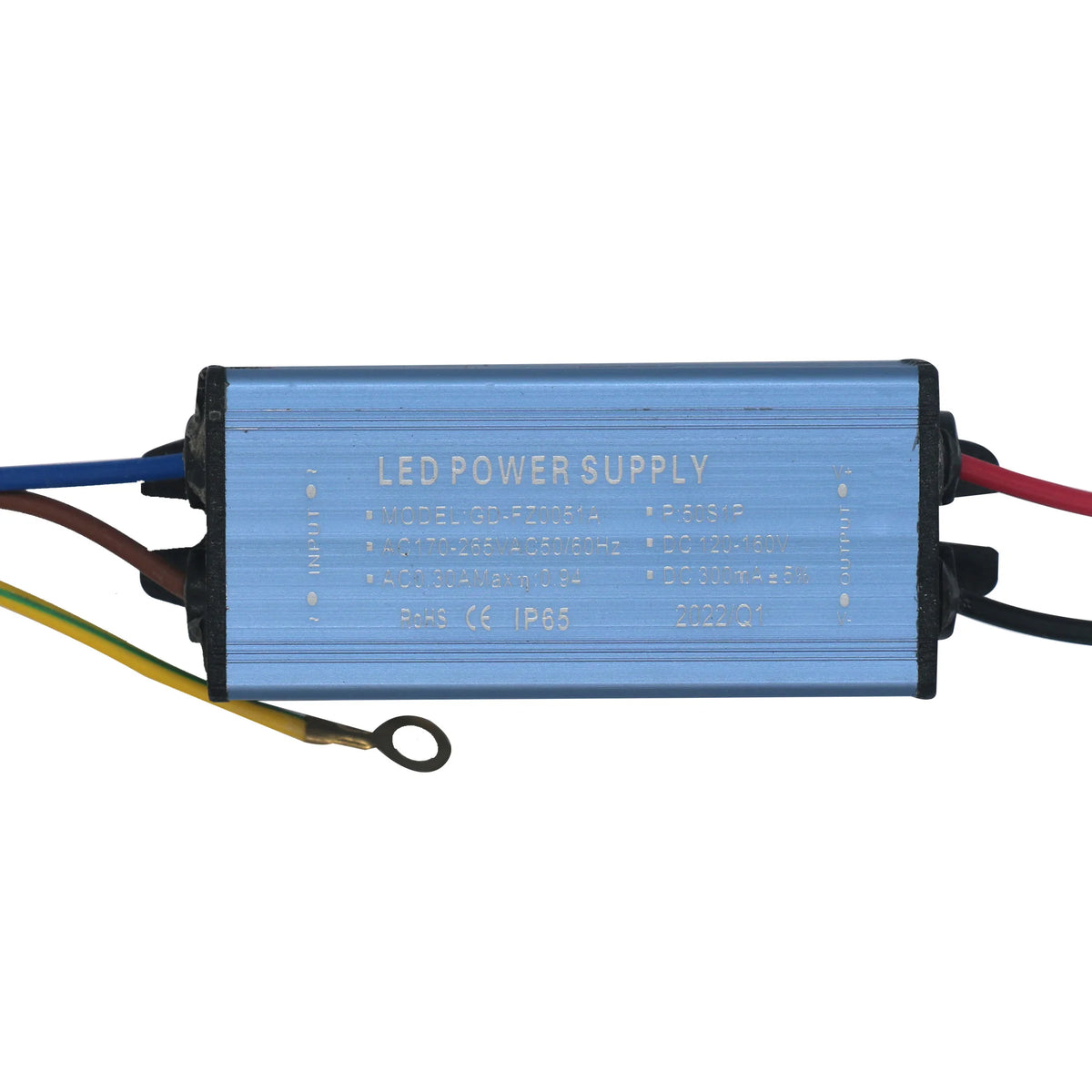 alimentation led 150w 100w 50w 30w 180v 240v bleu industrielle certifiée ccc rohs