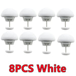 boucles suspension adhésives rose bleu gris blanc modernes minimalistes 16pcs 20pcs