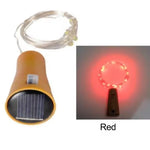 guirlande lumineuse solaire 20 led or noir moderne 2m adhésif transparent