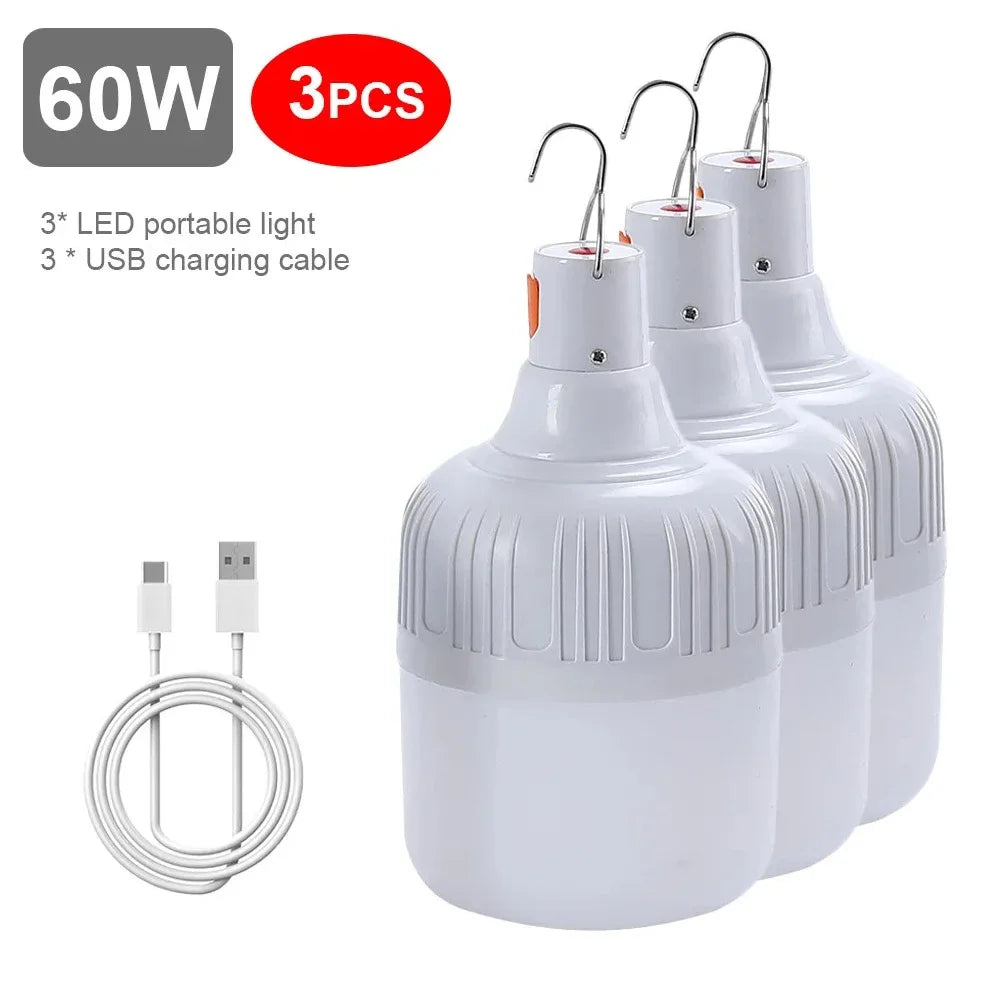 lampe led urgence rechargeable batterie lithium crochets métalliques éclairage extérieur moderne vertical ribs blanc