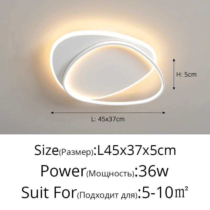 plafonnier moderne led blanc noir doré contemporain opacité haute qualité facile
