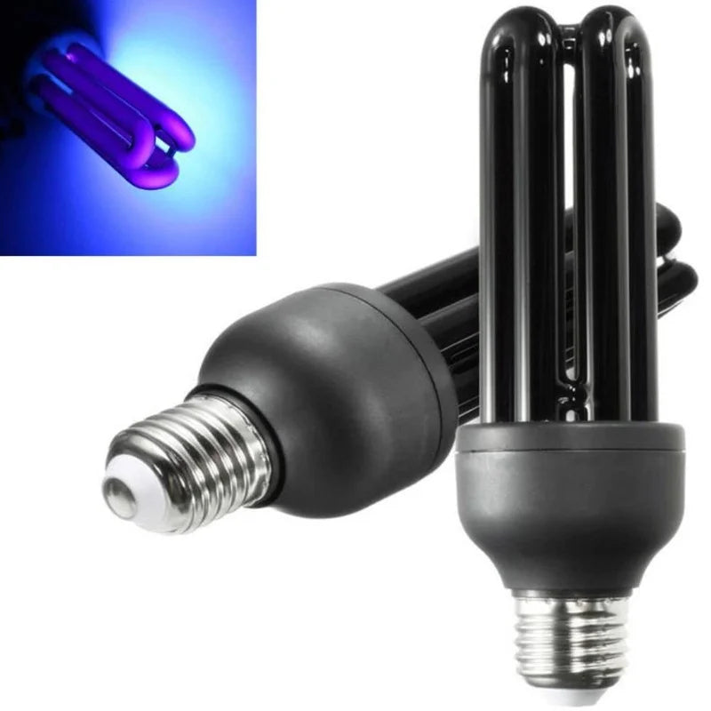 ampoule fluorescente uv e27 noir moderne détection 40w ultraviolette opaques certifications rohs ceccc