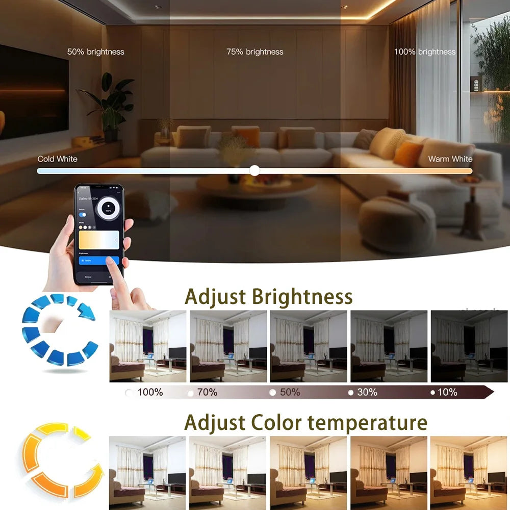 transformateur led 24v 200w 300w cct alexa google compatible filaire noir moderne