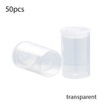 boîtes rangement bouteilles transparentes blanc noir réutilisables films accessoires modernes