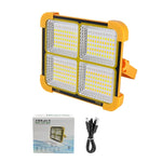 lampe camping rechargeable led orange moderne aimants crochets éclairage nuit camping equipment portable