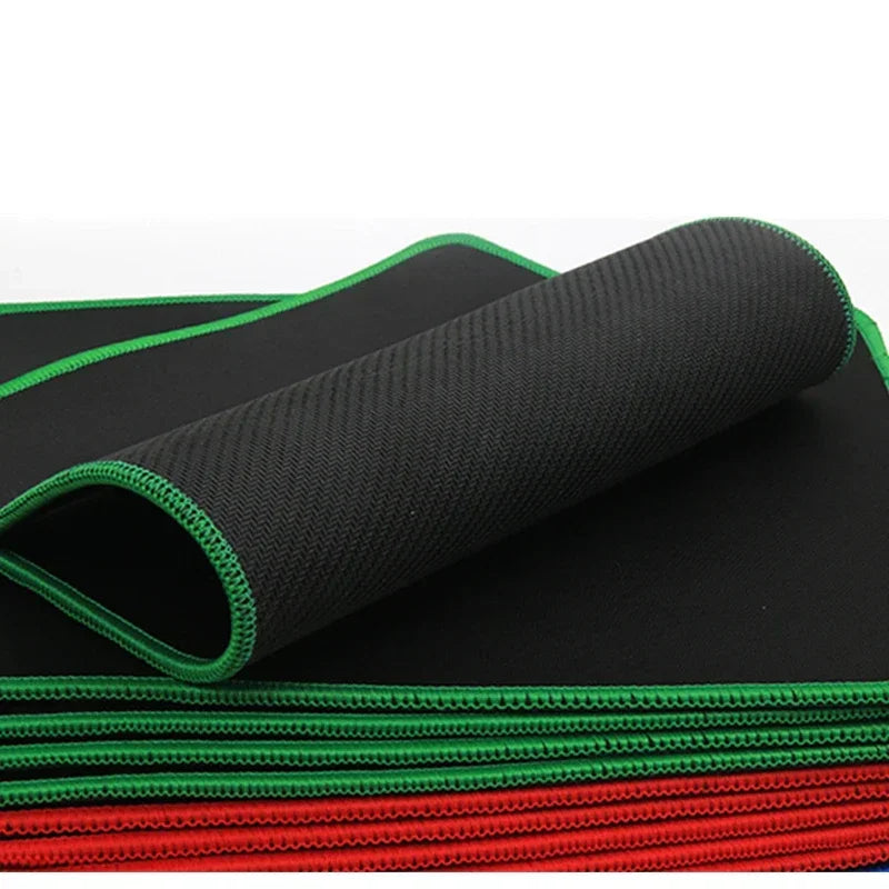 tapis souris antidérapant noir texture tissée adhésif moderne fournitures école équipement travail