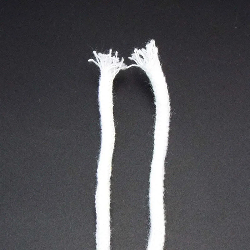 corde arrosage coton 3mm 4mm 5mm texture tissée blanc simple système irrigation fleur jardin
