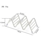 rangement savon argenté moderne plateau drainage blanc minimaliste
