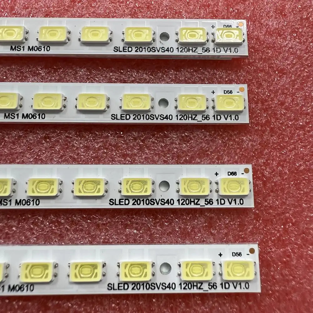bande led blanc doré points lumineux moderne clips dorés éclairage chambre salon deco