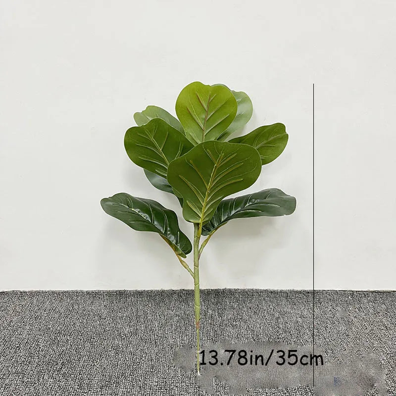 plante artificielle arbre ficus vert feuilles uniformes moderne décoration extérieure intérieure pot 180cm