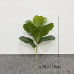 plante artificielle arbre ficus vert feuilles uniformes moderne décoration extérieure intérieure pot 180cm