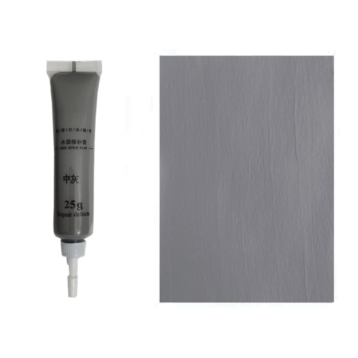 pâte réparation meubles bois remplissage fissures scratches restauration ponçage beige marron gris blanc
