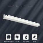 éclairage mural moderne minimaliste led noir argenté fixé mur sans perçage chambre cuisine étude