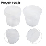 pots plante transparents plastique moderne grille drainage auto arrosage