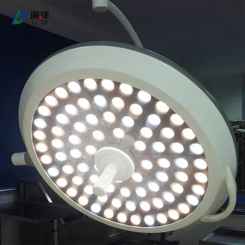 lampe chirurgicale led sans ombre moderne blanc perforée hospitalière auxiliaire