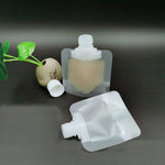 sac dosseret transparent moderne rechargeable étanche pliable 100ml 50ml 30ml cosmétique voyage