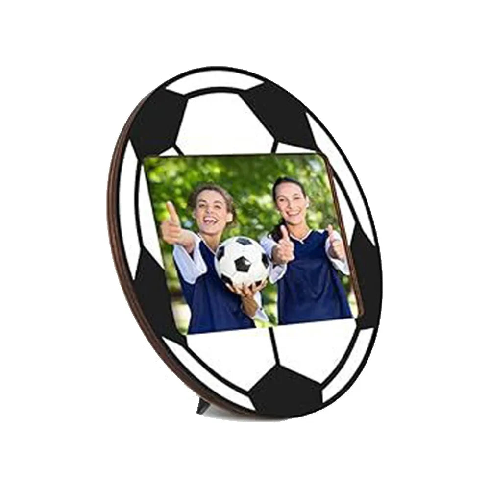 cadre photo sportif ballon football volley basket rugby noir blanc orange marron bleu vert
