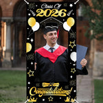 Cadre photo personnalisable graduation motifs diplômes confettis étoiles dorées noir doré clips inclusion cérémonie