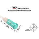 signal indicateur rouge vert jaune transparent moderne câble blanc 12V 220V 24VDC