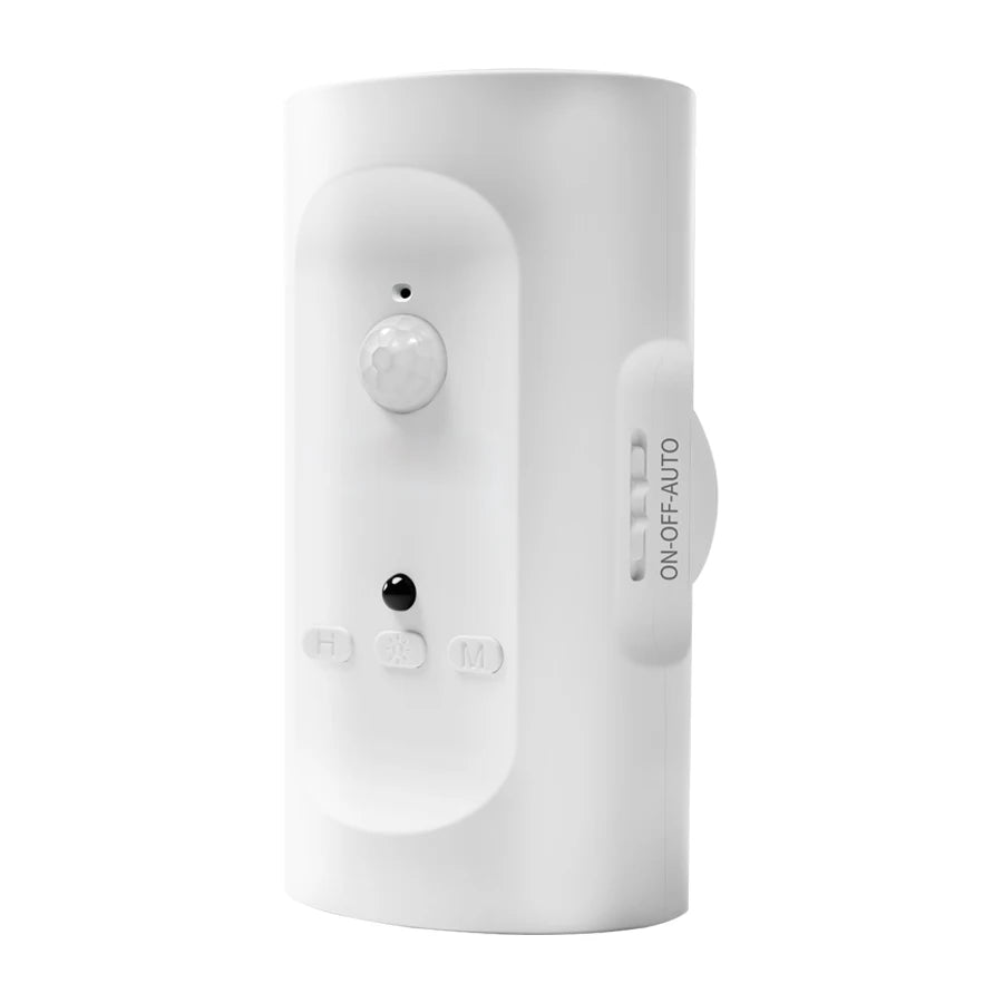 lampe murale led tactile blanc moderne affichage numérique port usb
