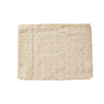 serviettes table tissu lin beige rustique franges polies clips muralsetSize40cm38cm30cm28cm12cm6cm