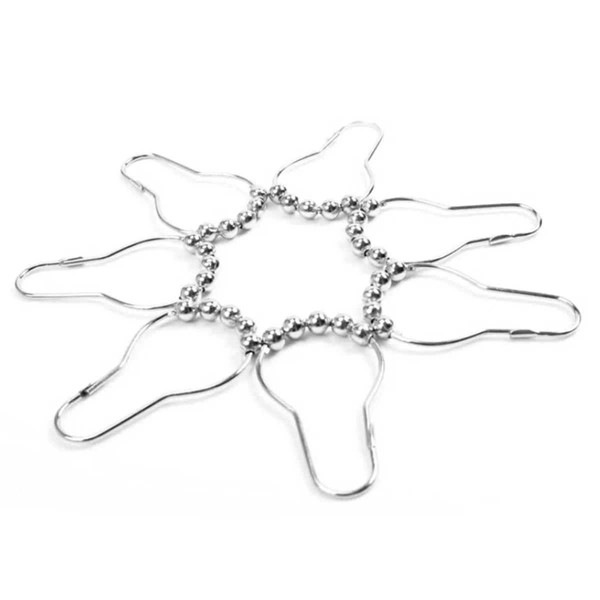 boucle rideau argentée moderne 10pcs 12pcs 16pcs 28pcs