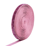 rubans pailletés polyester brillants or rouge bleu blanc violet argent opaques décoration artisanale