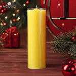 bougies urgence rouge blanche 16cm 60h combustion sans flamme opaques classiques