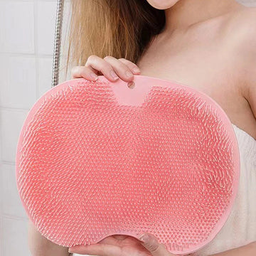 brosse bain rose moderne poils eyelets douche exfoliation brosses ventouse soins corps bristles hygiène