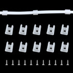 interrupteur minuterie dimmable ruban led cob blanc clips vis moderne 110v 220v eu us