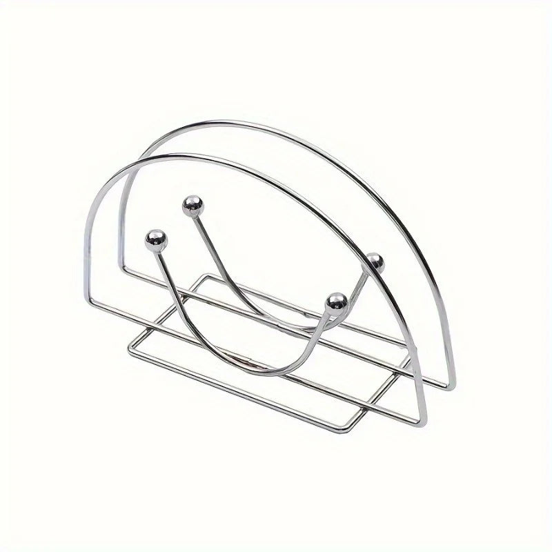 porte serviettes moderne blanc violet clips métalliques accessoire décoration table minimaliste serviettes