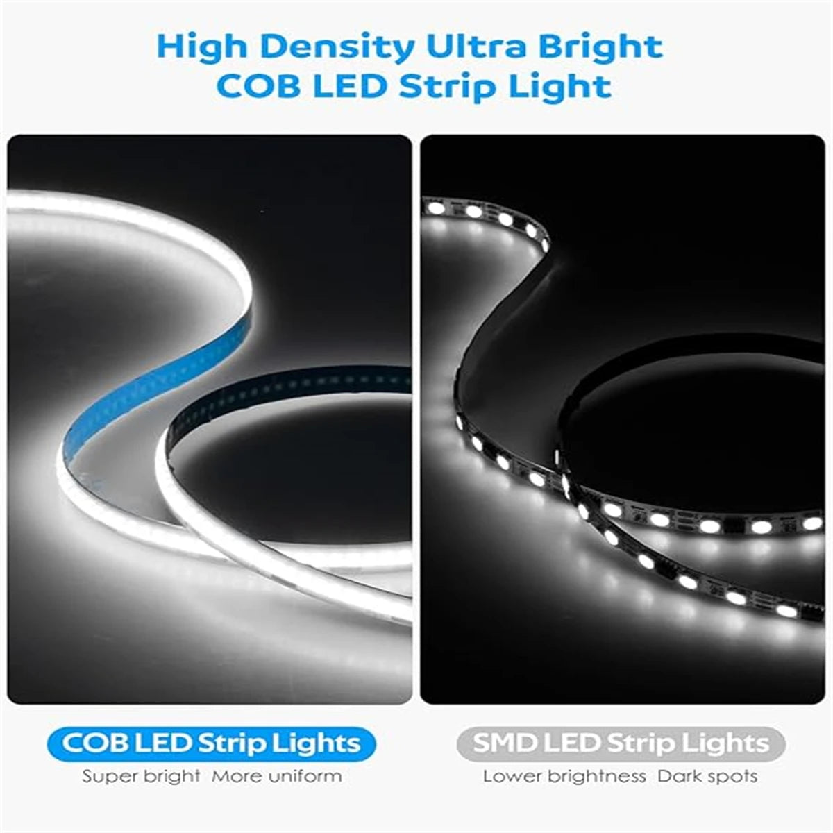 ruban led blanc lisse adhésif 5v usb flexible découpable deco chambre télévision
