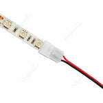 connecteurs led ruban adhésif moderne broches 10mm blanc opaques 5a 24v ws2812b rgb