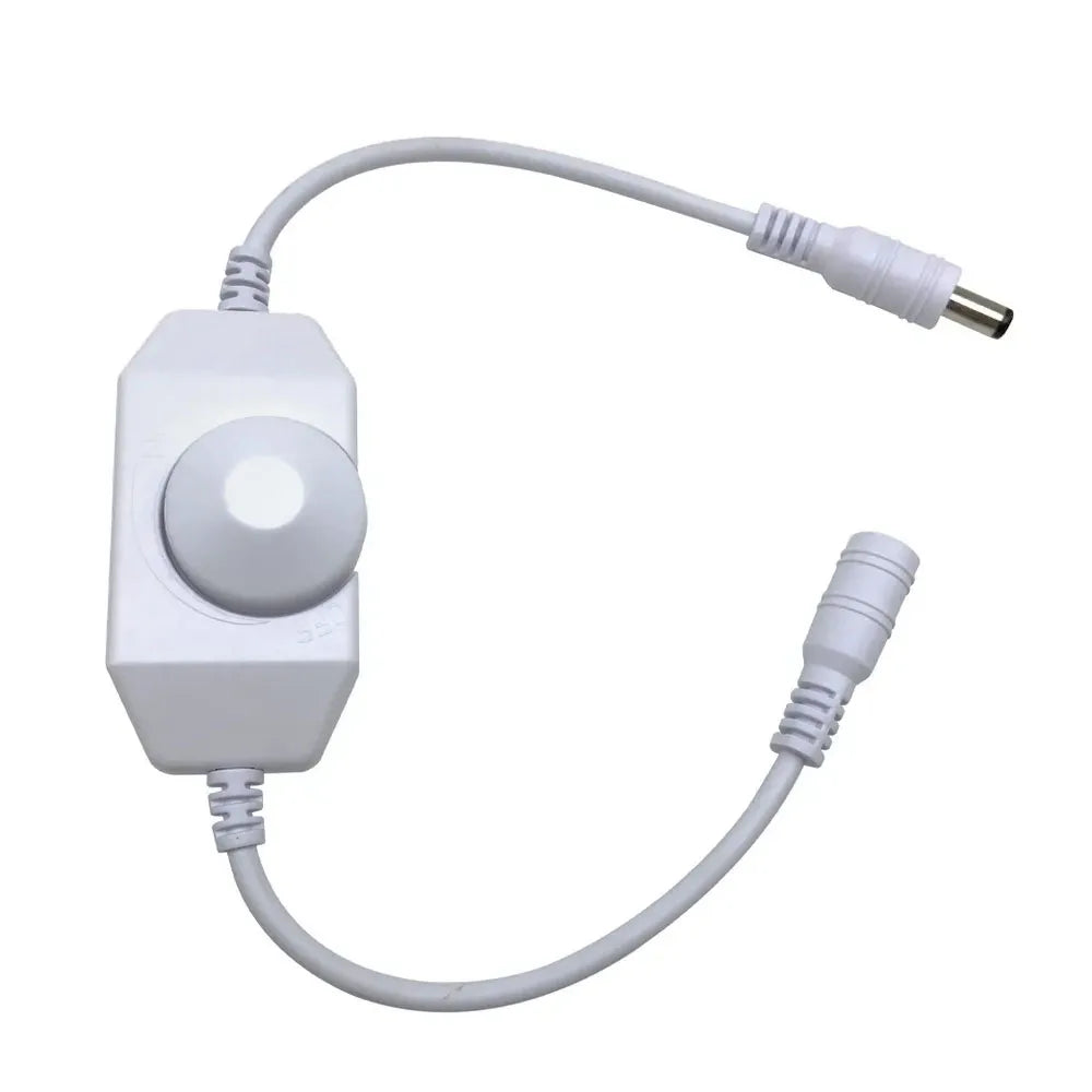 interrupteur rotatif led variateur noir blanc industrielle utilitaire 12v 24w connecteurs electriques cabling spiralé