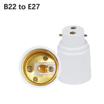 adaptateur ampoule e14 e27 b22 gu10 conversion led blanc moderne fonctionnel