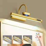 lampe led cadre or moderne rechargeable télécommande indicateur vis murale
