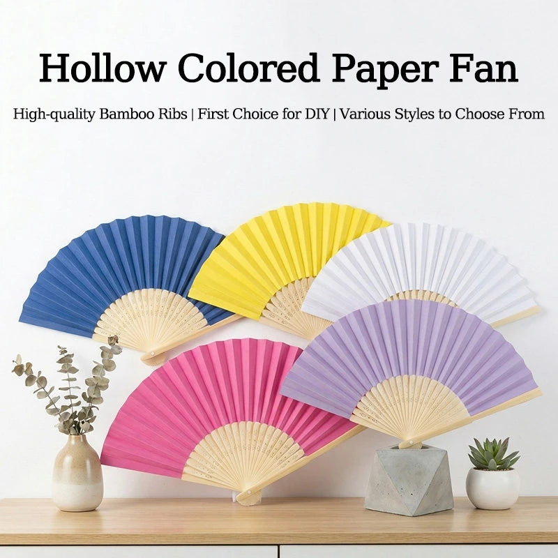 éventail pliant bambou violet rouge bleu noir vert rose jaune blanc gris traditionnel moderne