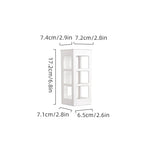organisateur mural blanc transparent sèche cheveux boucleur fer lisser coiffeur rangement minimaliste multiple